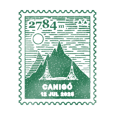 Stamp of Canigó, 2784 m