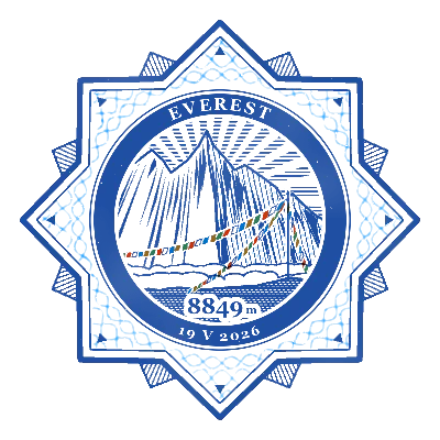 Stamp of Everest, 8849 m