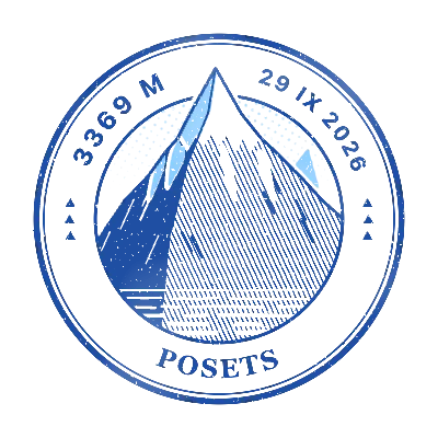 Stamp of Posets, 3369 m